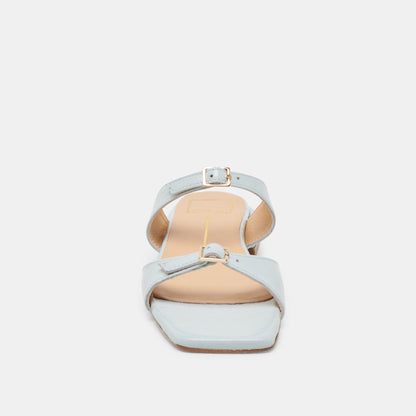 LAVERN SANDALS ICE BLUE CRINKLE PATENT Dolce Vita
