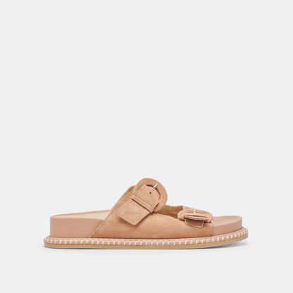 SHAUNY SANDALS TOFFEE SUEDE Dolce Vita