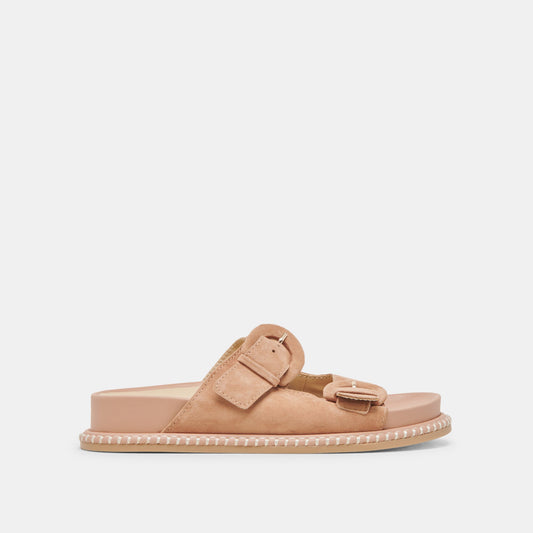 SHAUNY SANDALS TOFFEE SUEDE Dolce Vita