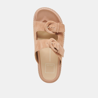 SHAUNY SANDALS TOFFEE SUEDE Dolce Vita