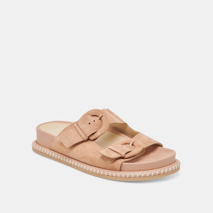 SHAUNY SANDALS TOFFEE SUEDE Dolce Vita