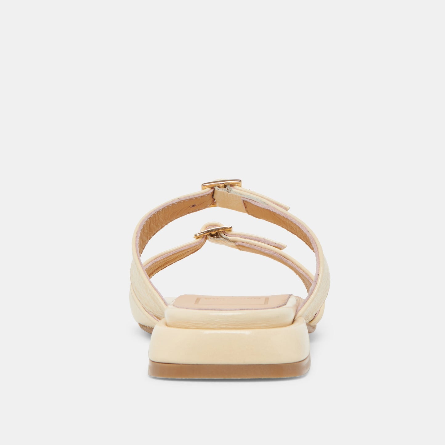 LAVERN SANDALS LIGHT YELLOW CRINKLE PATENT Dolce Vita