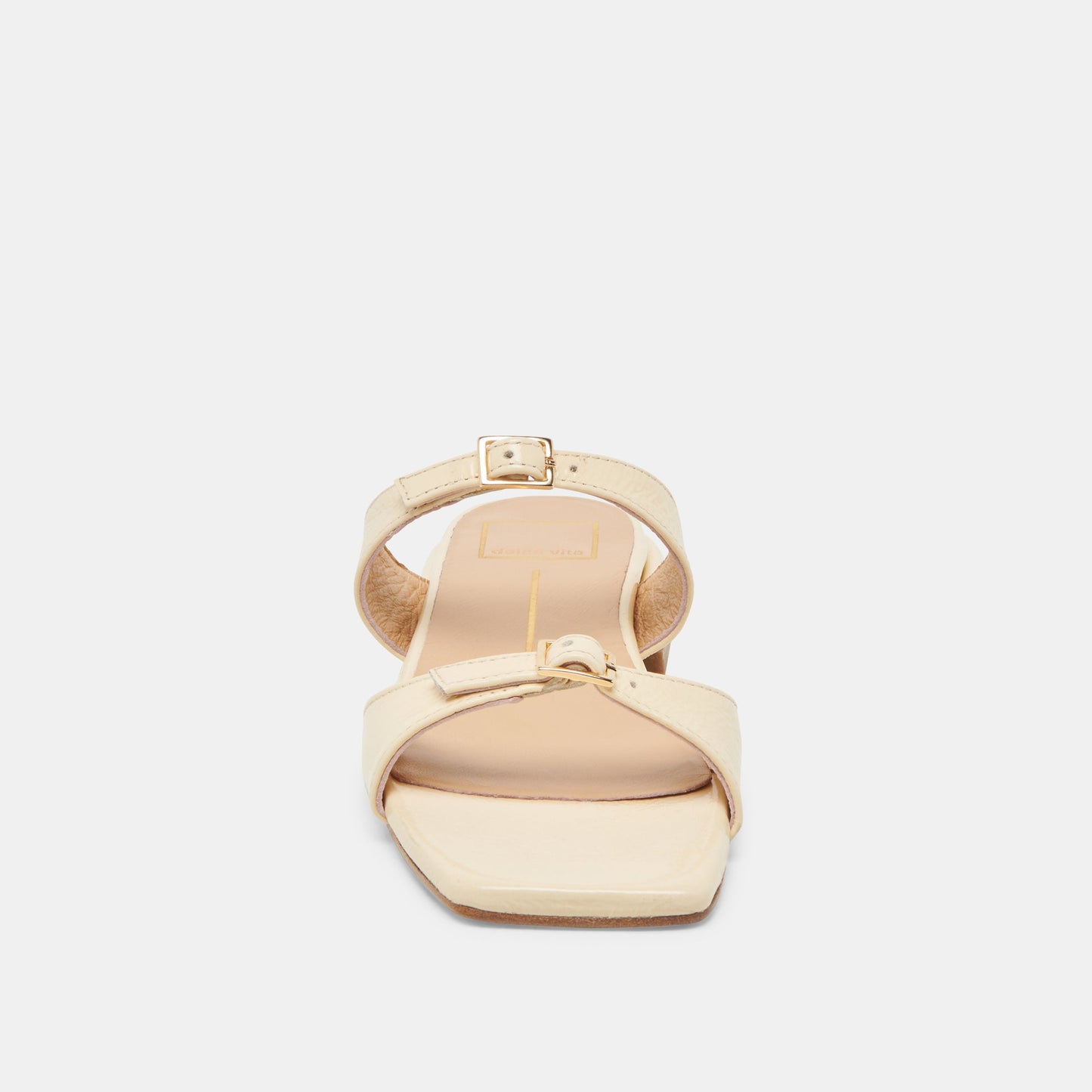 LAVERN SANDALS LIGHT YELLOW CRINKLE PATENT Dolce Vita