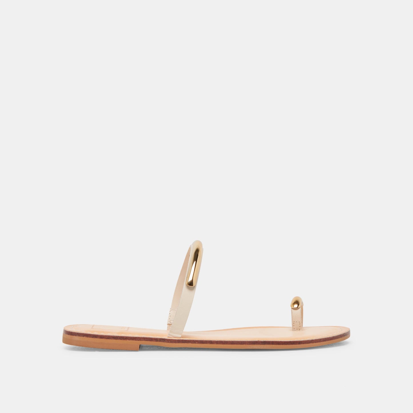 WINK WIDE SANDALS BONE LEATHER Dolce Vita