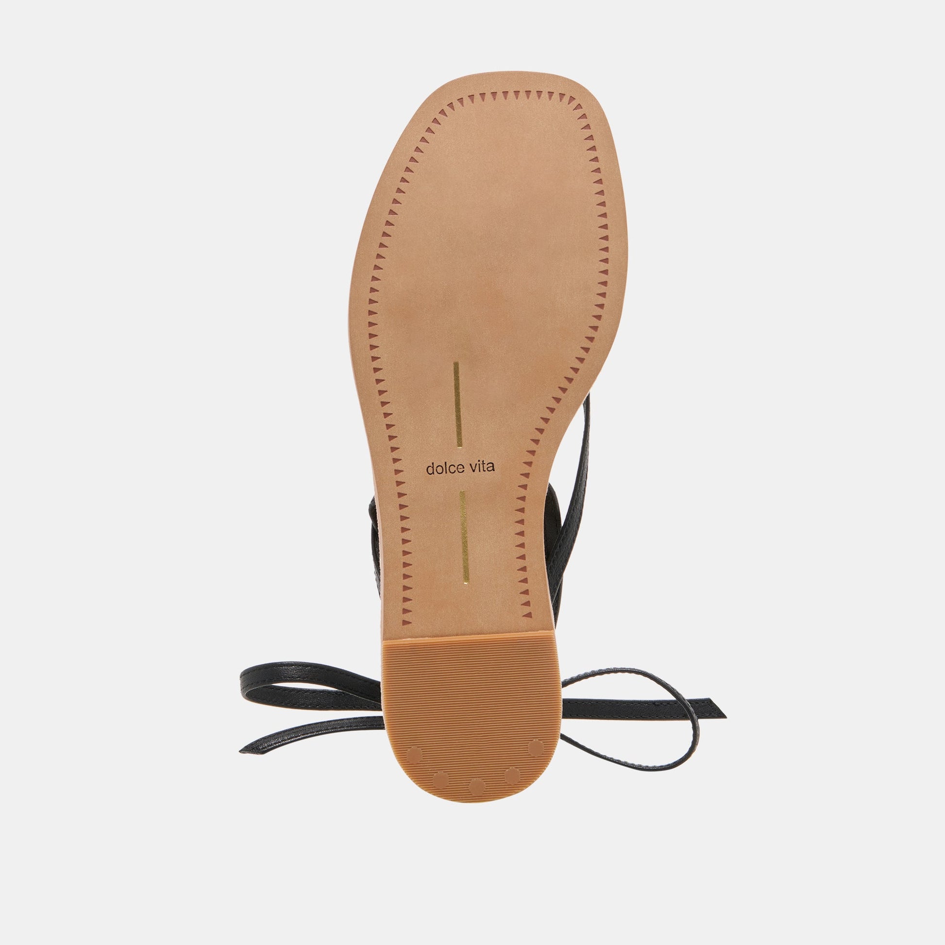 RUDIE SANDALS BLACK LEATHER Dolce Vita