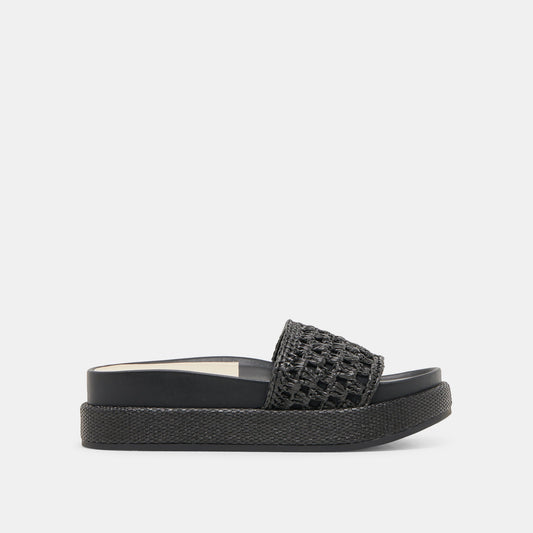 SIDONA SANDALS ONYX RAFFIA Dolce Vita
