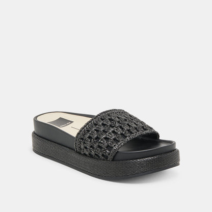 SIDONA SANDALS ONYX RAFFIA Dolce Vita