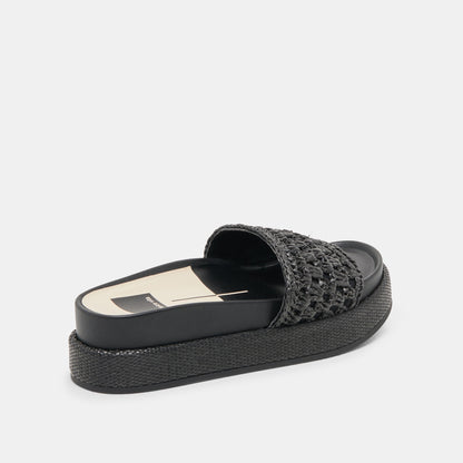 SIDONA SANDALS ONYX RAFFIA Dolce Vita