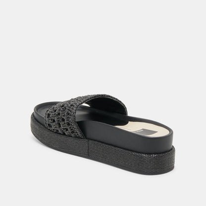 SIDONA SANDALS ONYX RAFFIA Dolce Vita