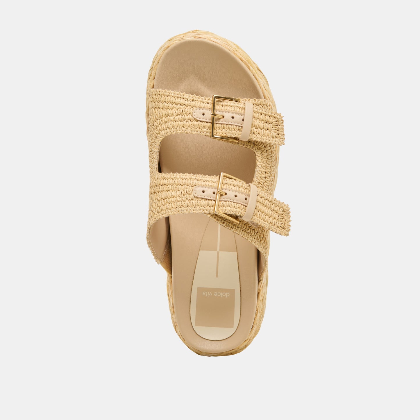 Falyn Lt Natural Woven Raffia Sandals Dolce Vita