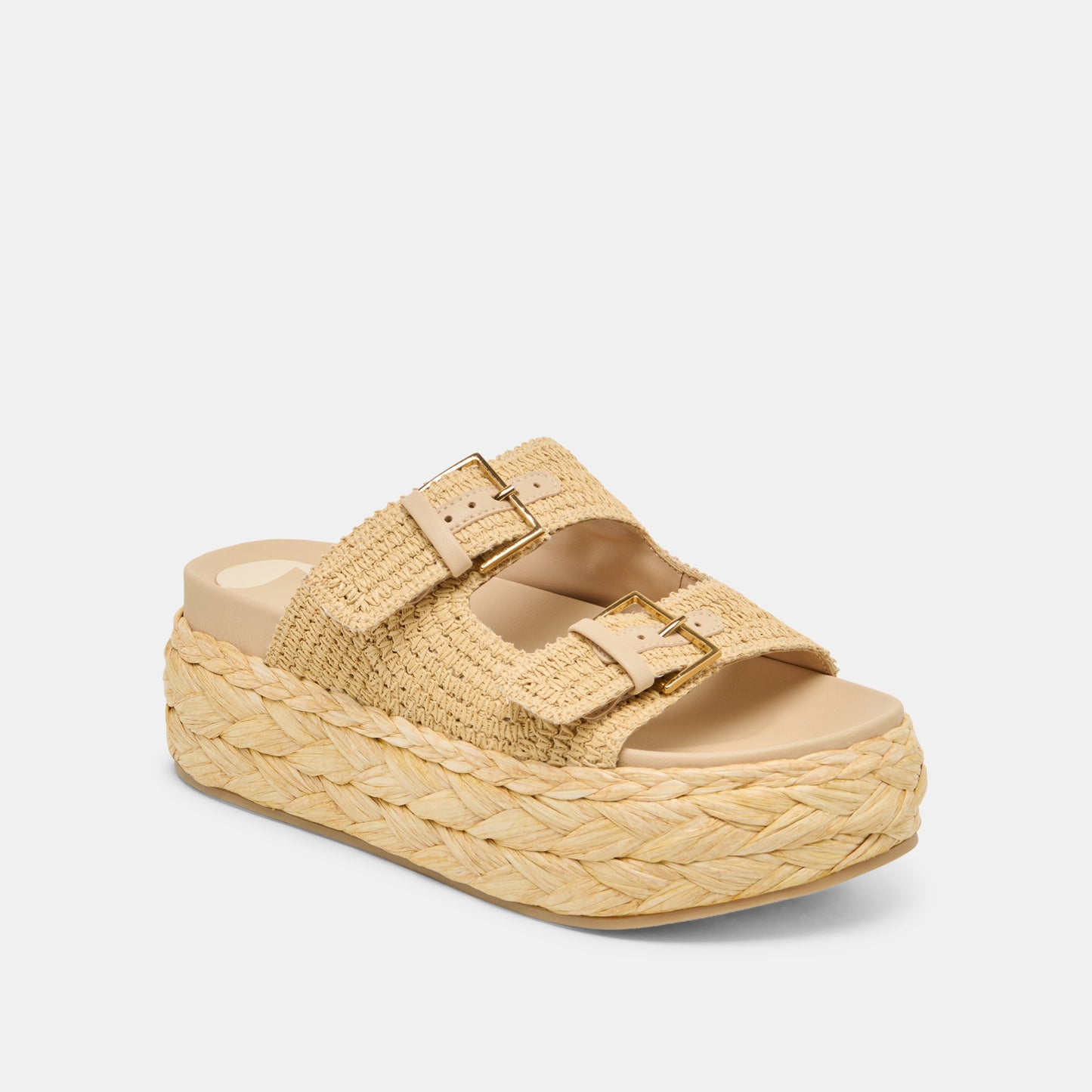 Falyn Lt Natural Woven Raffia Sandals Dolce Vita