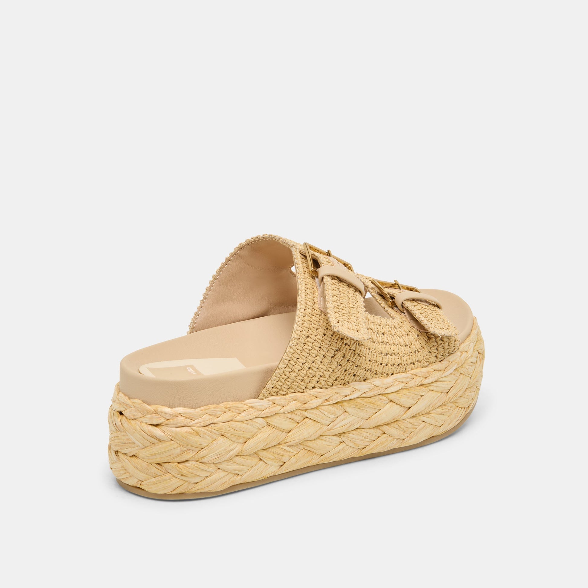 Falyn Lt Natural Woven Raffia Sandals Dolce Vita