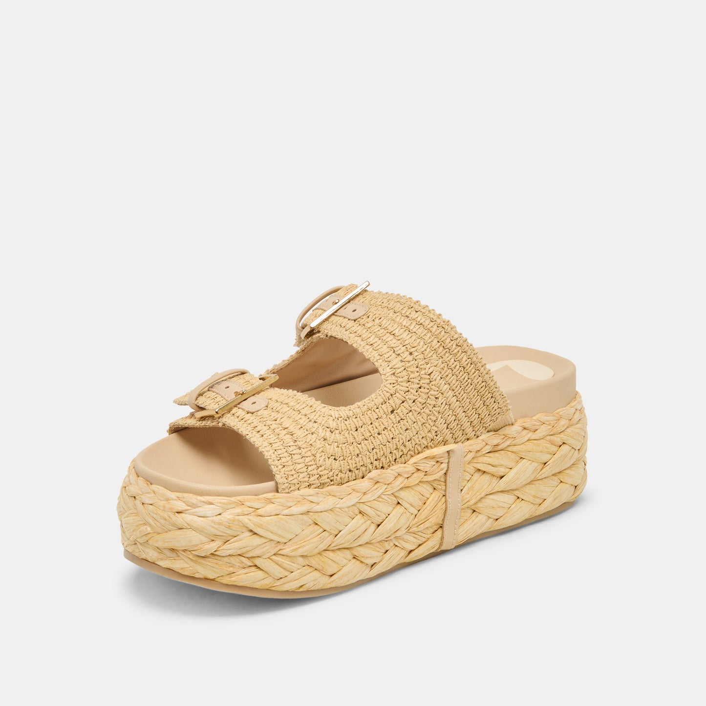 Falyn Lt Natural Woven Raffia Sandals Dolce Vita