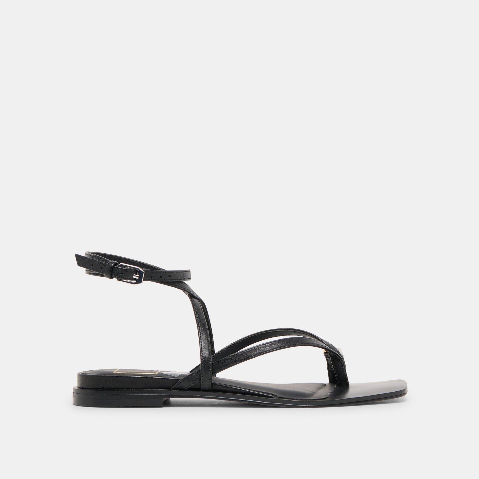 Tyrice Black Leather Sandals Dolce Vita