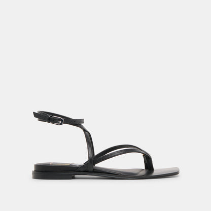 Tyrice Black Leather Sandals Dolce Vita