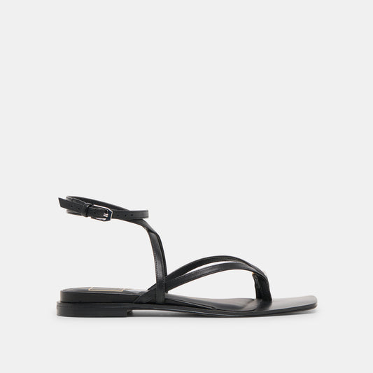 Tyrice Black Leather Sandals Dolce Vita