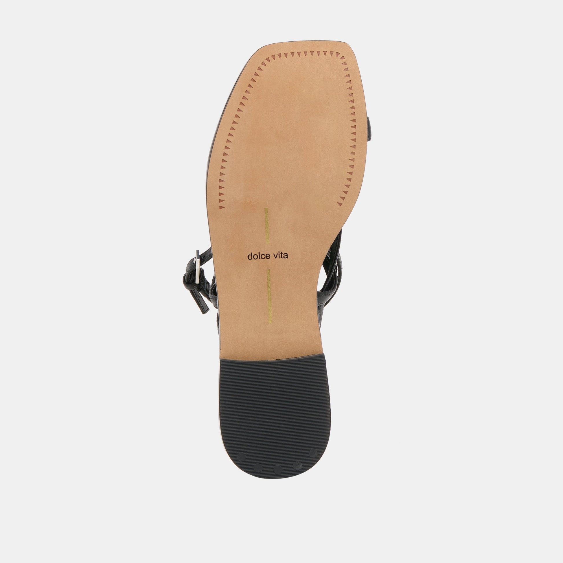 Tyrice Black Leather Sandals Dolce Vita