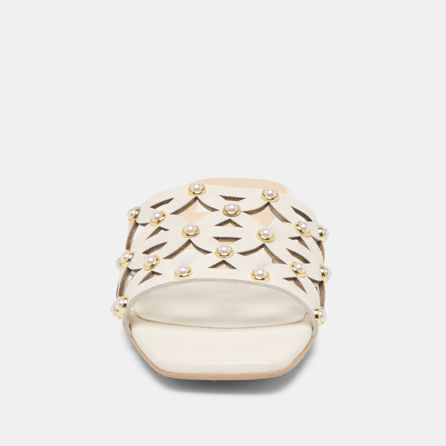 Berrit White Leather Sandals Dolce Vita