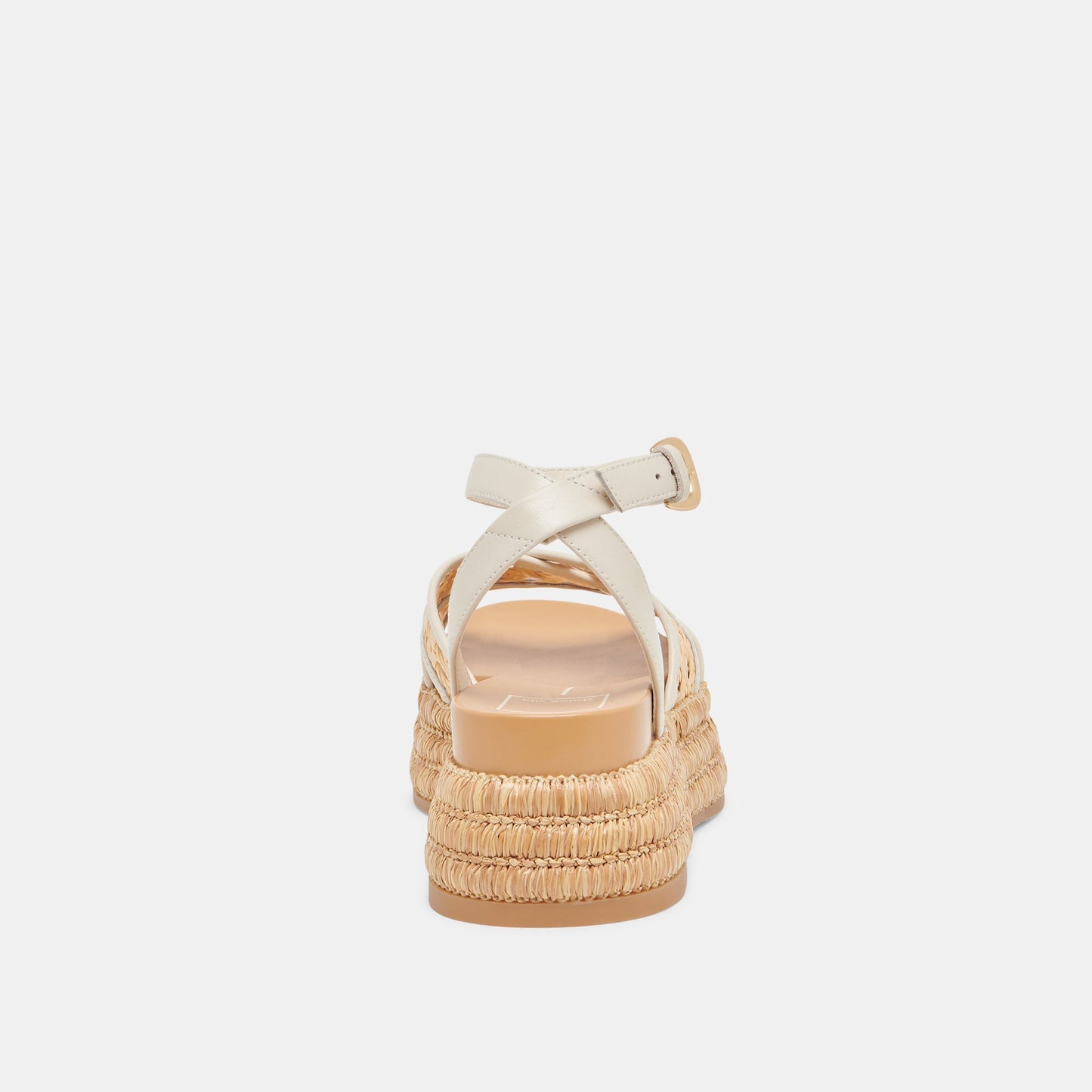 WRILEY SANDALS CREME WOVEN RAFFIA Dolce Vita