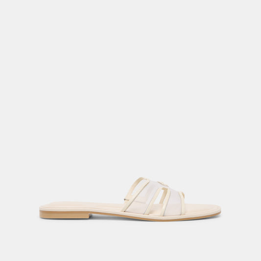 Flori Off White Mesh Sandals Dolce Vita