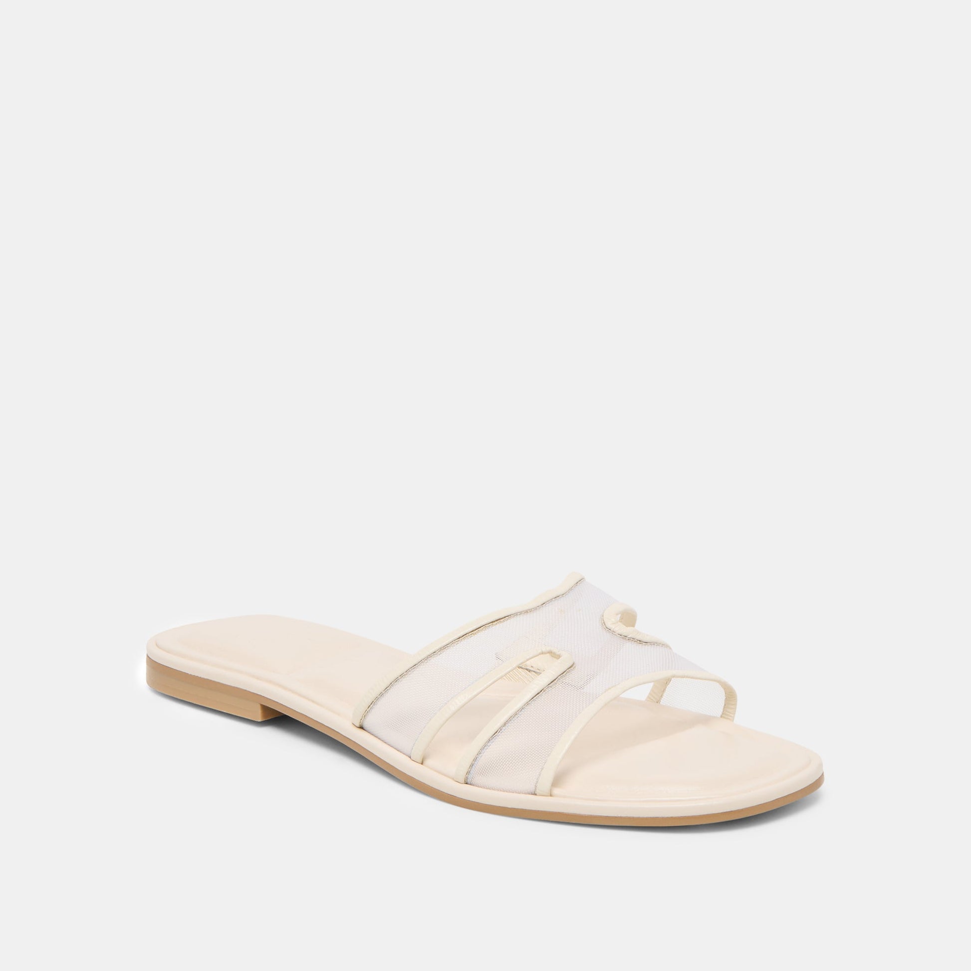 Flori Off White Mesh Sandals Dolce Vita