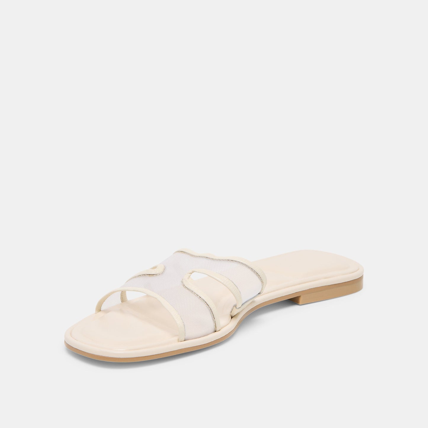 Flori Off White Mesh Sandals Dolce Vita