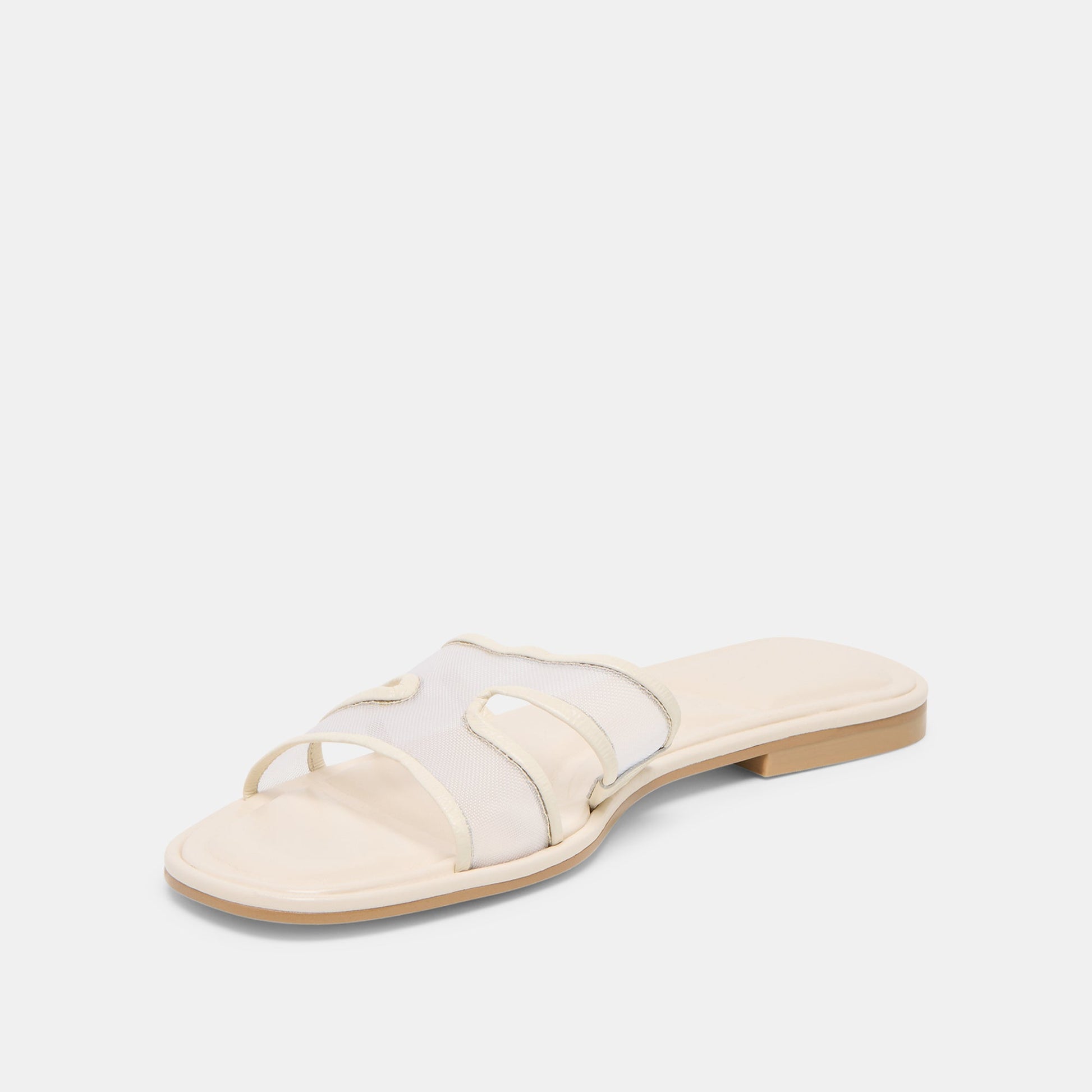 Flori Off White Mesh Sandals Dolce Vita