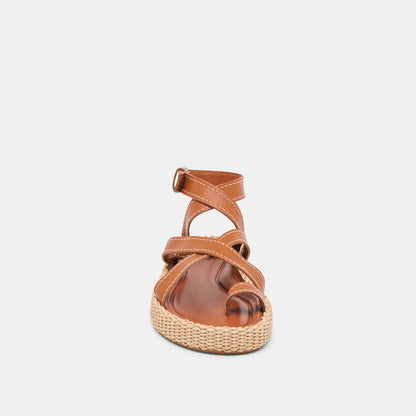 ROXIE SANDALS BROWN LEATHER Dolce Vita