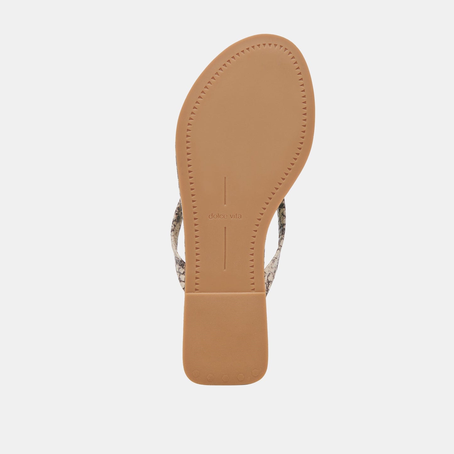 LAYNEY SANDALS BLACK WHITE EMBOSSED SNAKE Dolce Vita