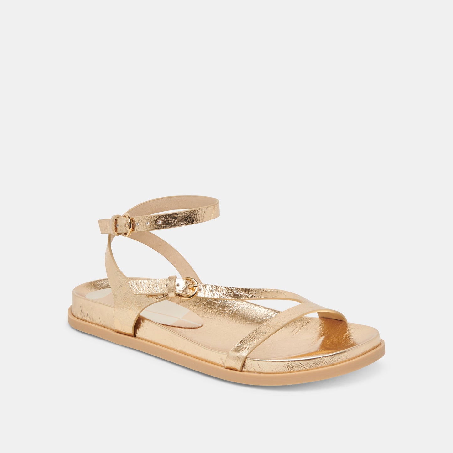 DARLIS SANDALS GOLD DISTRESSED LEATHER Dolce Vita