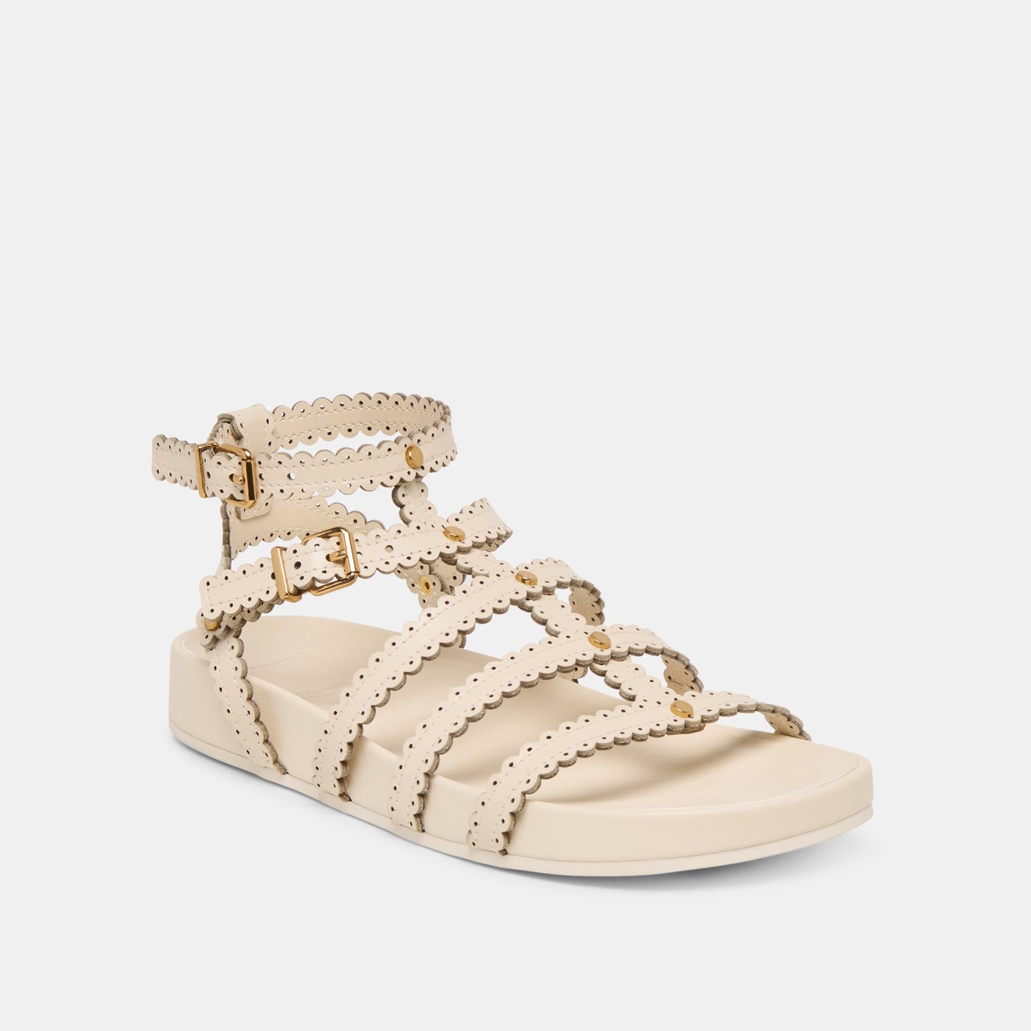 Susana Creme Leather Sandals Dolce Vita