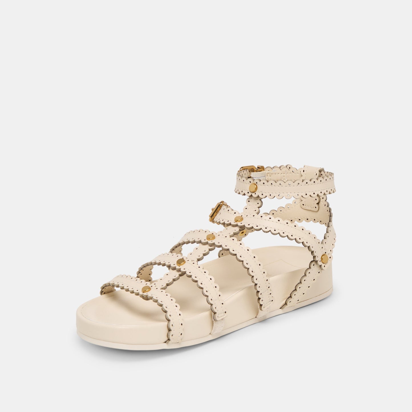 Susana Creme Leather Sandals Dolce Vita