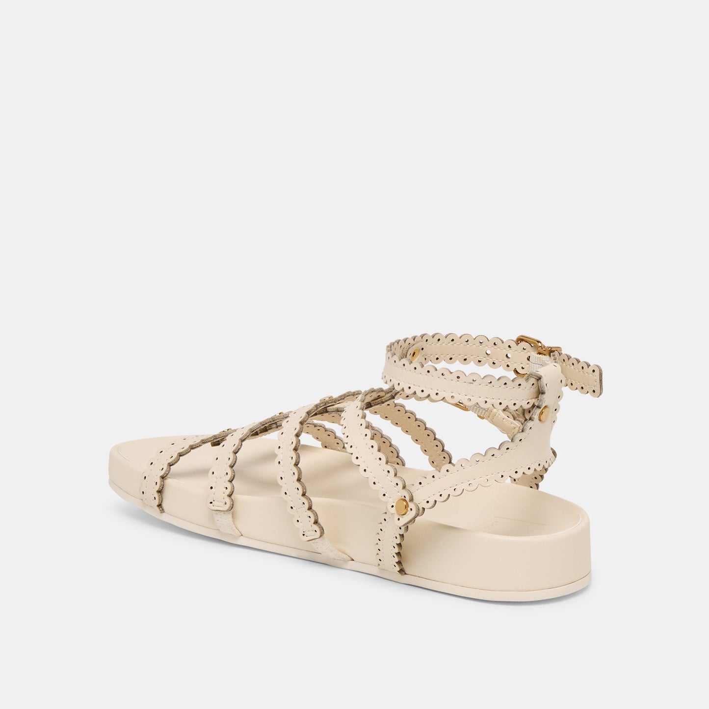 Susana Creme Leather Sandals Dolce Vita