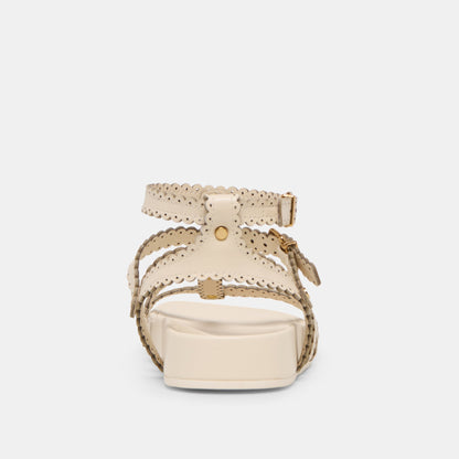 Susana Creme Leather Sandals Dolce Vita