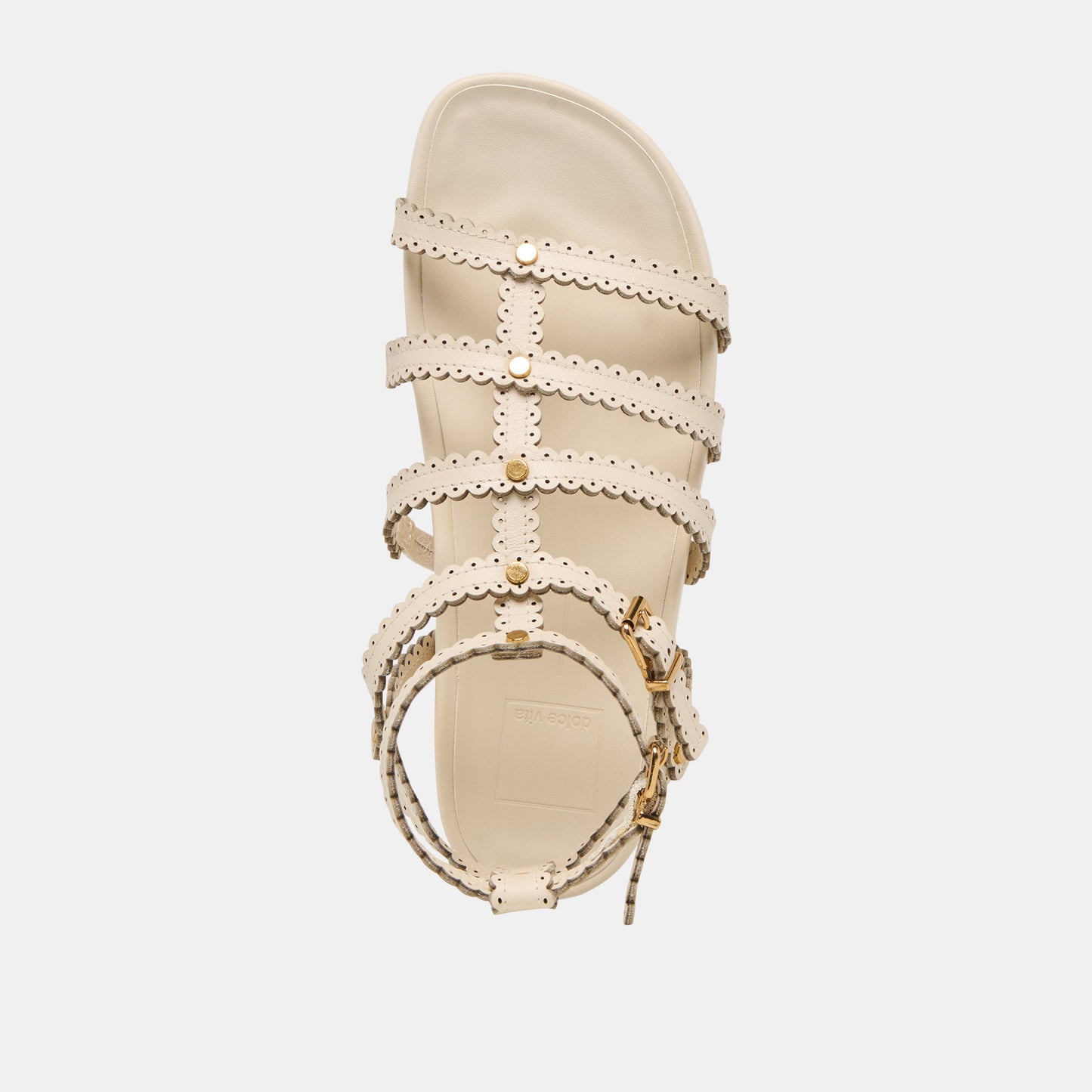 Susana Creme Leather Sandals Dolce Vita