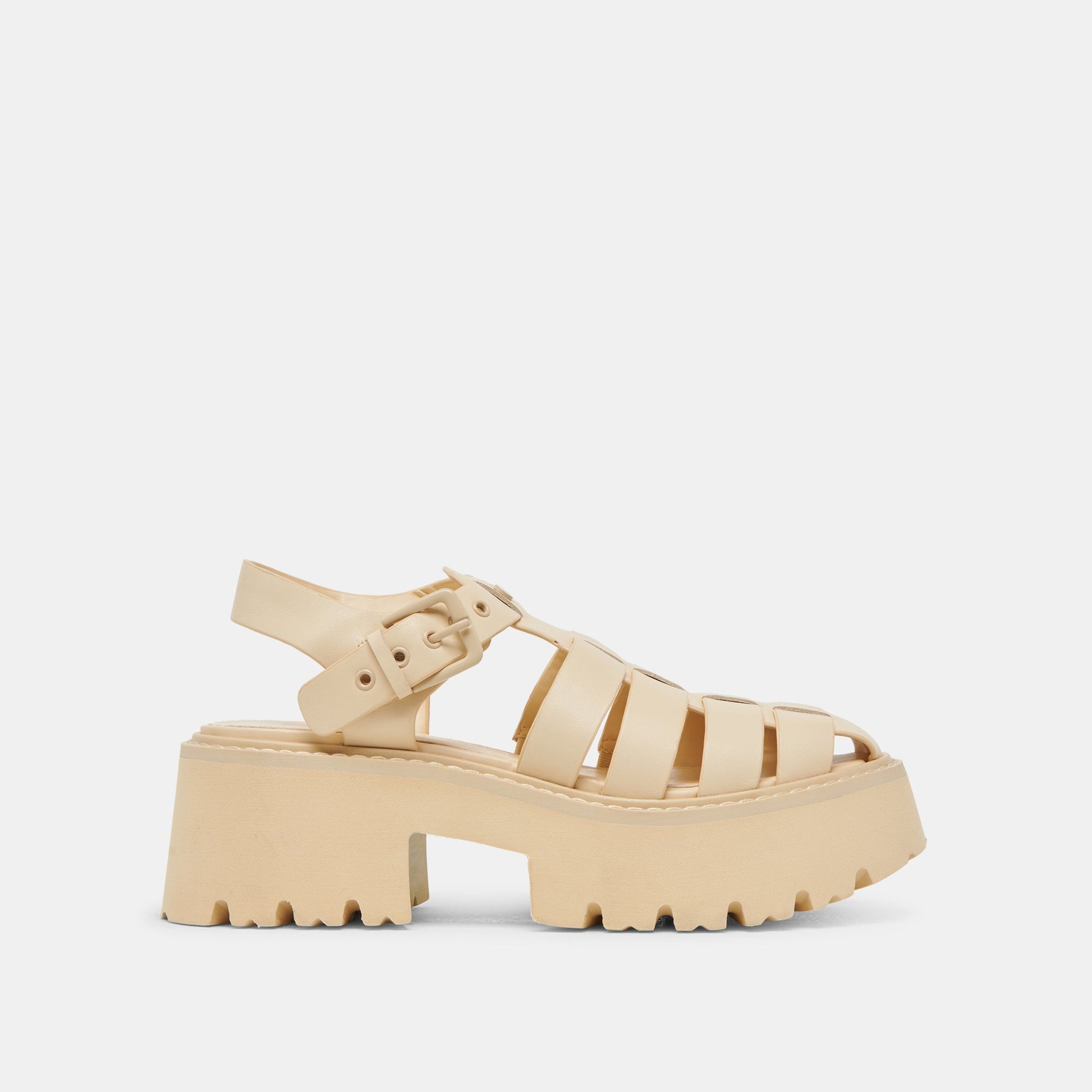 LASLY TONAL SANDALS LIGHT YELLOW LEATHER Dolce Vita