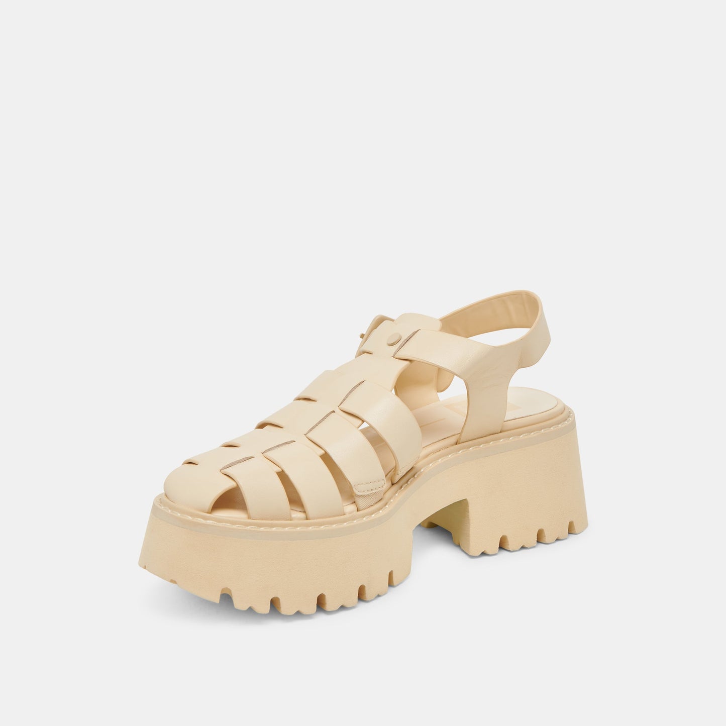 LASLY TONAL SANDALS LIGHT YELLOW LEATHER Dolce Vita