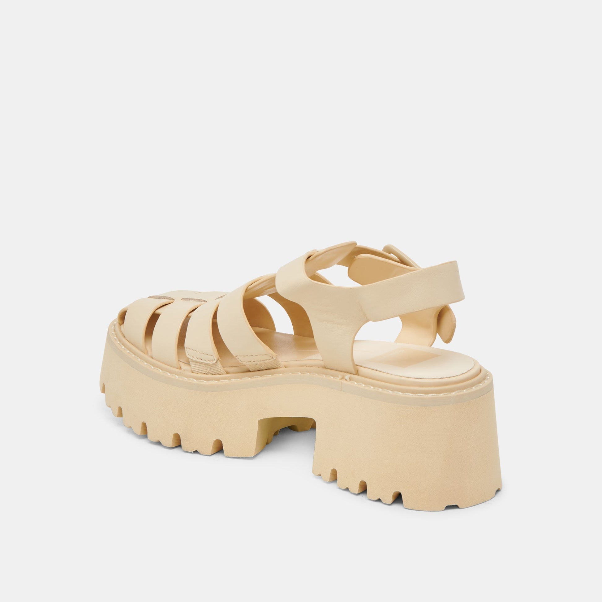 LASLY TONAL SANDALS LIGHT YELLOW LEATHER Dolce Vita