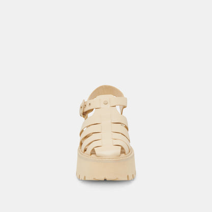 LASLY TONAL SANDALS LIGHT YELLOW LEATHER Dolce Vita