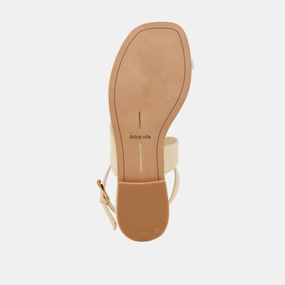 EARLA SANDALS NATURAL SUEDE Dolce Vita