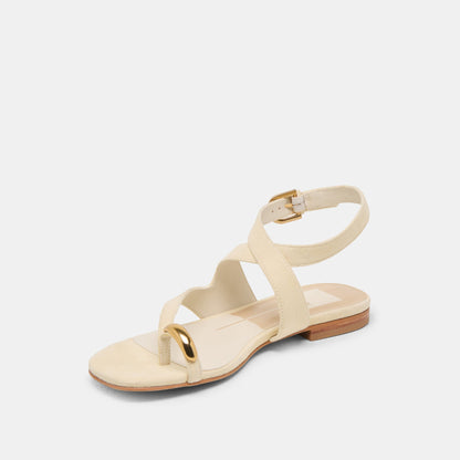 EARLA SANDALS NATURAL SUEDE Dolce Vita