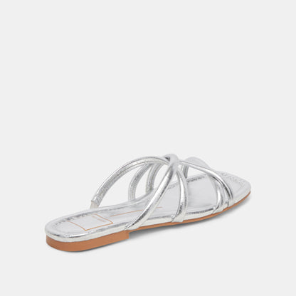 LANZA SANDALS SILVER METALLIC STELLA Dolce Vita