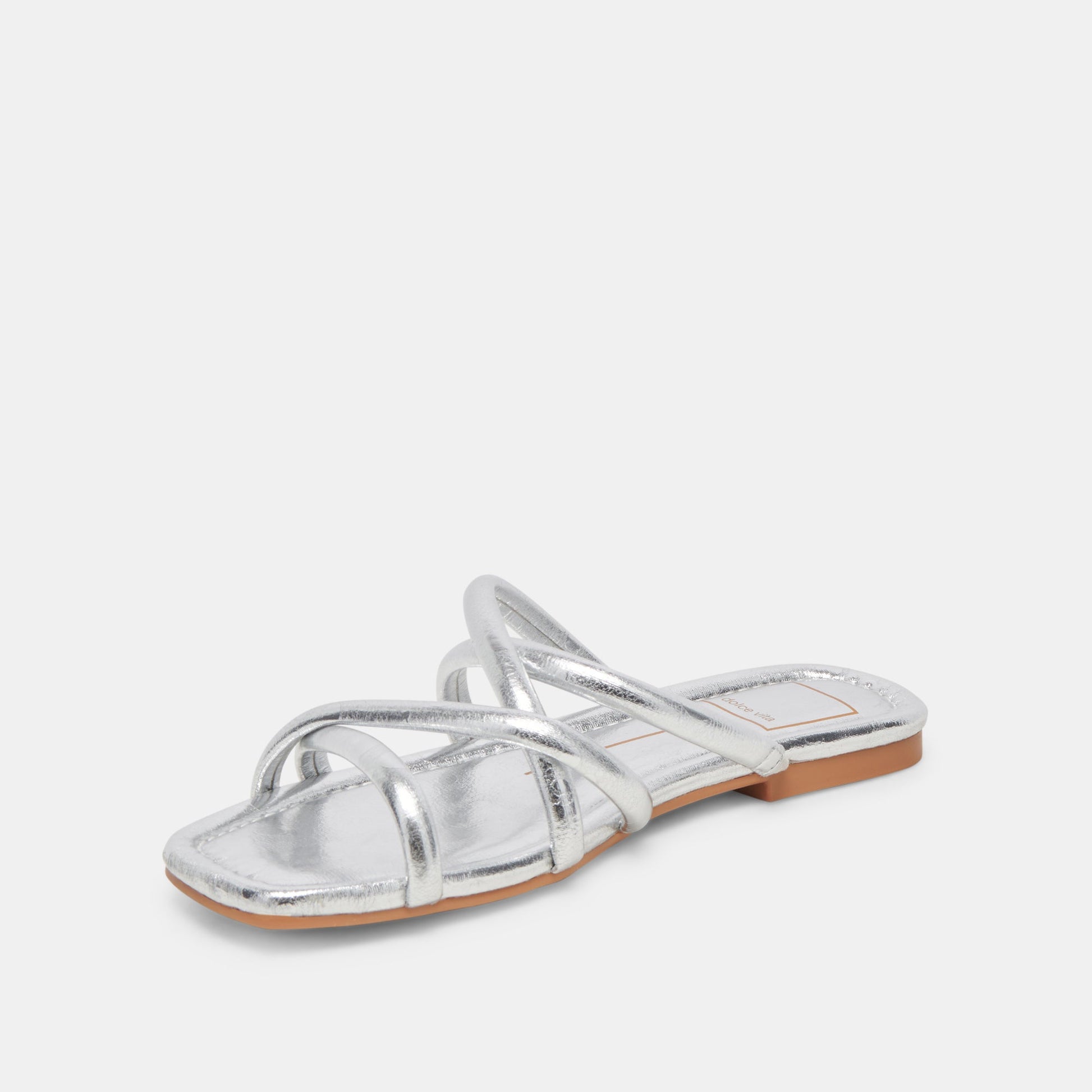LANZA SANDALS SILVER METALLIC STELLA Dolce Vita