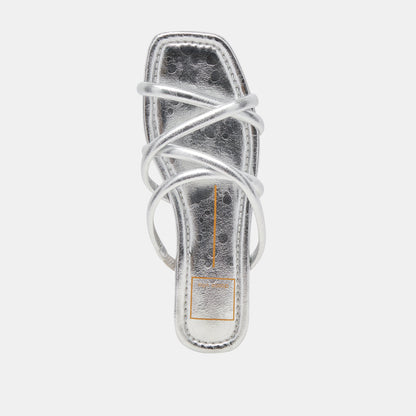 LANZA SANDALS SILVER METALLIC STELLA Dolce Vita
