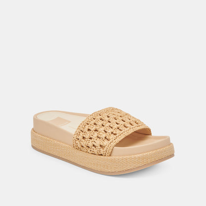 SIDONA SANDALS LT NATURAL RAFFIA Dolce Vita