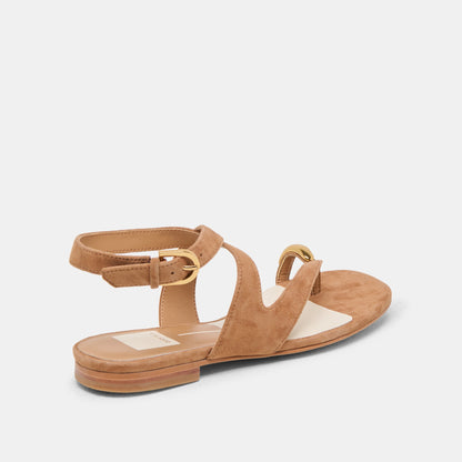 EARLA SANDALS BROWN SUEDE Dolce Vita