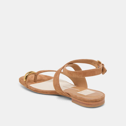 EARLA SANDALS BROWN SUEDE Dolce Vita