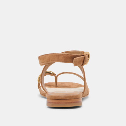 EARLA SANDALS BROWN SUEDE Dolce Vita