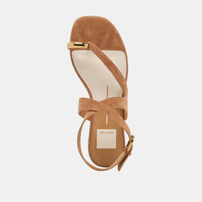 EARLA SANDALS BROWN SUEDE Dolce Vita