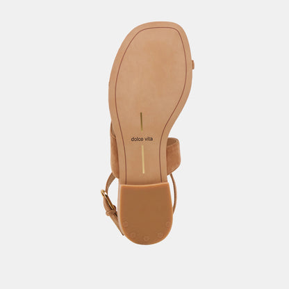 EARLA SANDALS BROWN SUEDE Dolce Vita